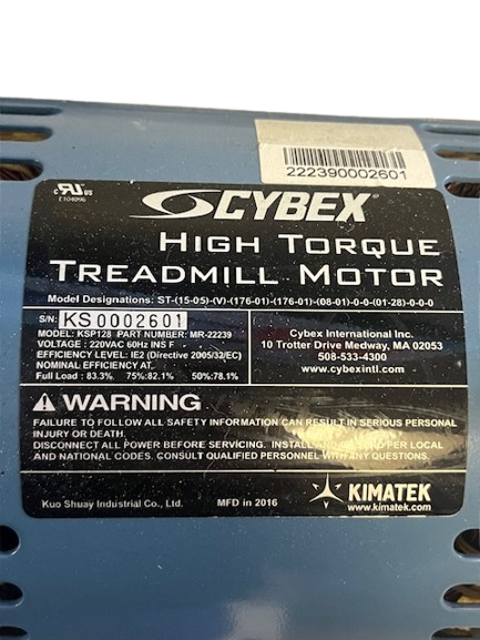 cybex medway ma Cybex Drive Motor #MR-22239 (USED) REF#TMH52725-1MT