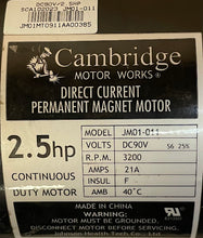 Load image into Gallery viewer, Vision Fitness T9200 Drive Motor # 026570-Z1 USED REF# TMH091321-1MO