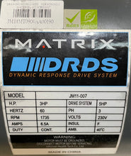 Load image into Gallery viewer, Matrix T5x Drive Motor # 0000088970 USED REF# MFT122021-4MO