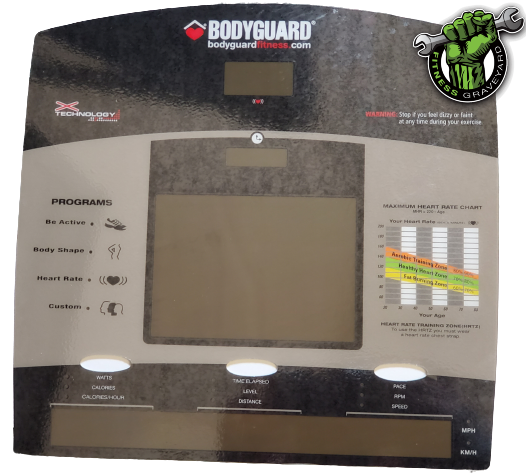BodyGuard E230X Overlay Sticker # 670020THU NEW BGF072821-9CM