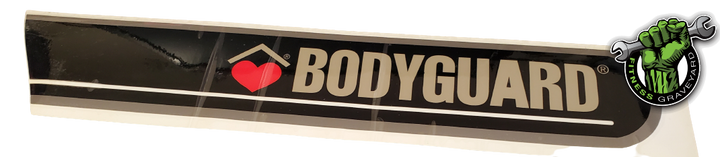 BodyGuard E230X Left Side Sticker # 670121THU NEW BGF080621-20CM