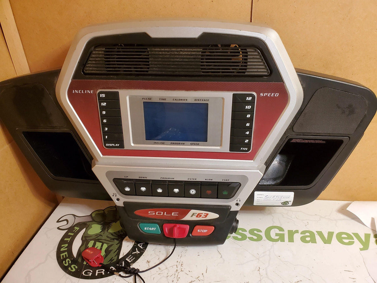 Sole F63 Console Used REF 451810SH FitnessGraveyard