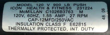 Load image into Gallery viewer, Gold's Gym Crosswalk 650 Incline Motor # 249516 USED REF# TMH0804204MO