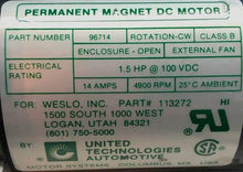Load image into Gallery viewer, Proform 920 Drive Motor # 113801 USED REF# PUSH01182111MO