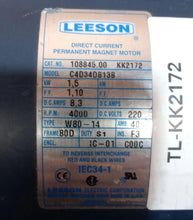 Load image into Gallery viewer, Trimline 3800.1 Drive Motor # KK2172 NEW REF# CONC21921-4BD