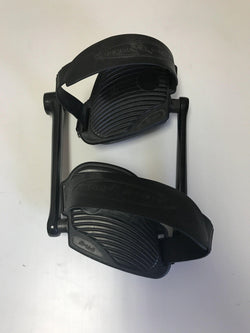 Vision Pedal Set w-crank arms & straps - Used - OKC-260