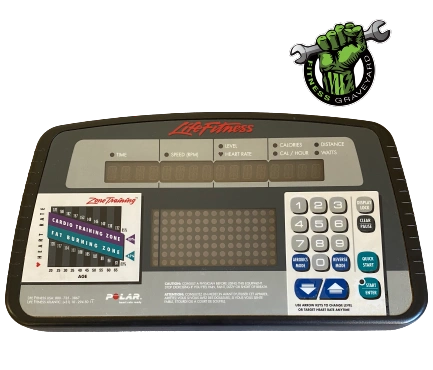 Life Fitness CT9500HR Console AK53 00196 0001 USED Ref ROGER043021 3HBR
