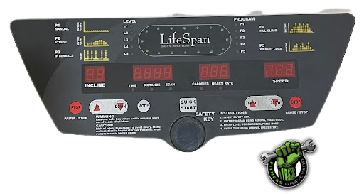 LifeSpan Soft Stride Tr2500 Console USED REF# TMH090722-7MO