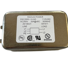Load image into Gallery viewer, True Fitness 20A Radius Power Filter #1123-002 (USED) REF#TMH51225-6MT
