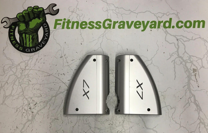 Lifefitness X7 Elliptical Upright Cover (Pair) - Used - REF# 427188SH