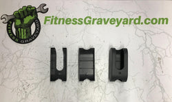Lifefitness X7 Elliptical Clevis Covers (Pair) - Used - REF# 427189SH