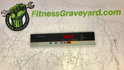 True Fitness 500 # 70119300 Console Overlay - NEW JHT6151810SH