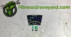 True Fitness z8.1R Upper Overlay # 7BZ80111 - NEW MFT761818SH