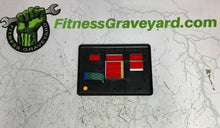 Load image into Gallery viewer, Life Fitness LC9500 Touch Pad Overlay - New - REF# MFT7251816SH
