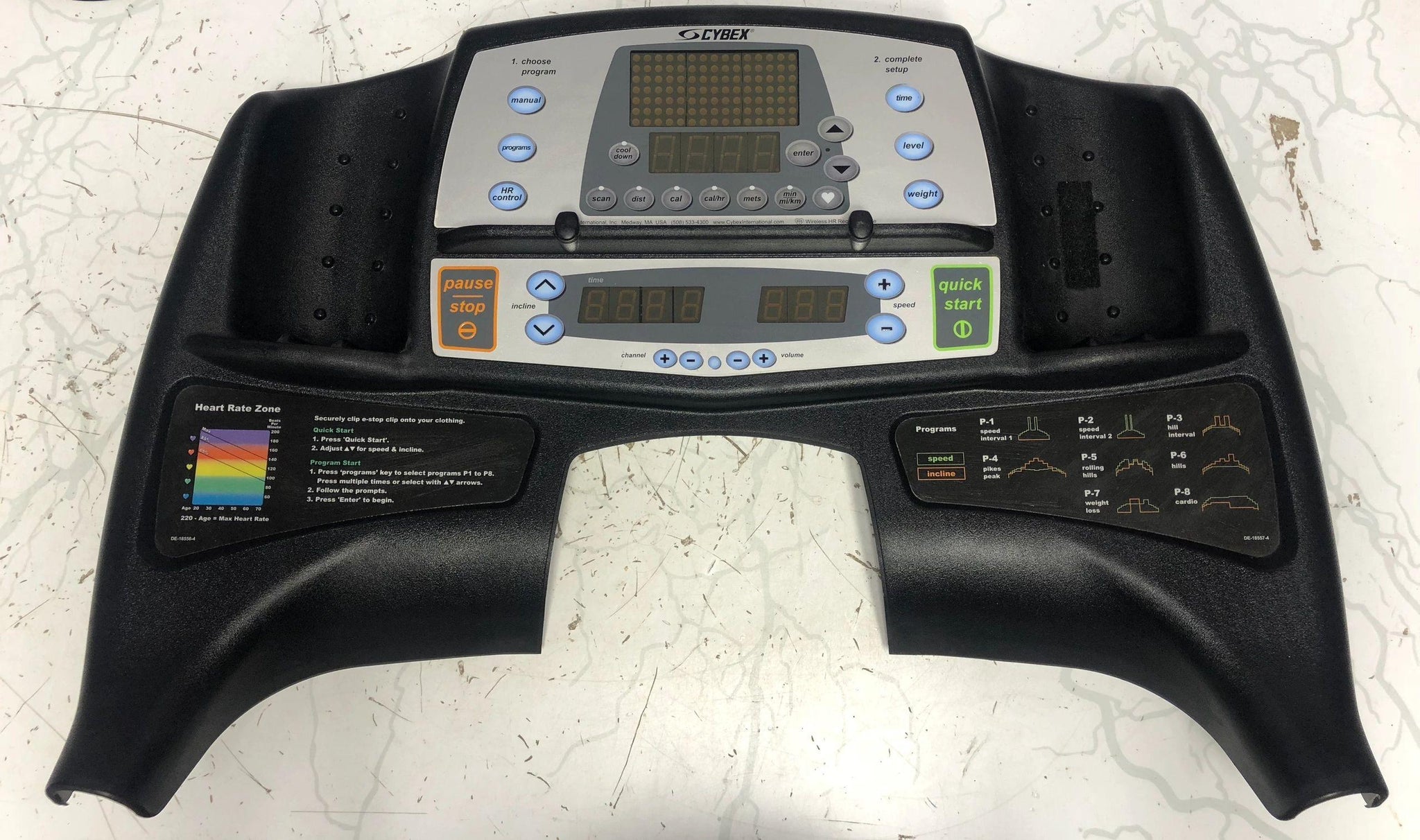 cybex lcx 425t Cybex CX 425T Console Assembly - Used