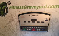 True Fitness TTZ5000 Console - Display Overlay - USED - R# REFIT1227182SM