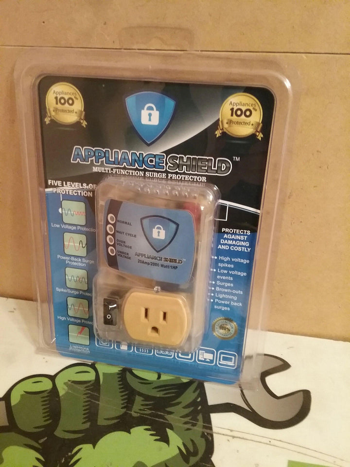 Appliance Shield Surge Protector High Voltage Protector & Indi –  FitnessGraveyard