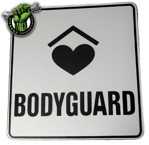 BodyGuard T30 Motor Cover Square Sticker # 670116YHT NEW BGF080921-1CM