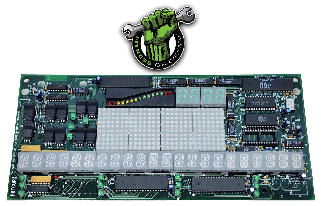 Precor USA Display, Electronics # 39006-502 TMH010423-5