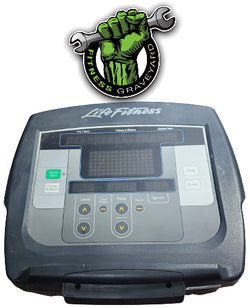Life Fitness 95R Elevation Console # AK70-00065-0000 USED REF# TMH010623-5LS