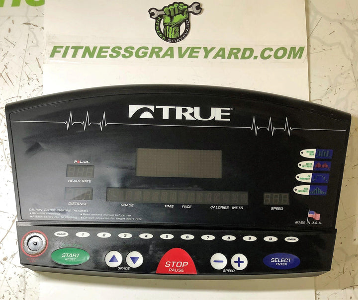 * True Fitness 850 # 70292411 Console USED FTD67192CM