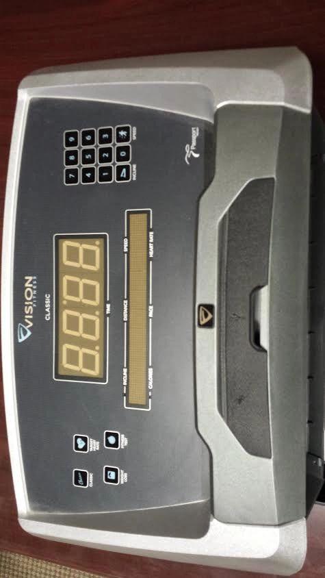 Vision T40 # 1000233534 Treadmill Classic Console - Used - Ref. # JG2706