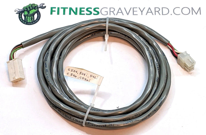 Precor C524 Cable Assembly # 45205-102 USED # PUSH12121923LS
