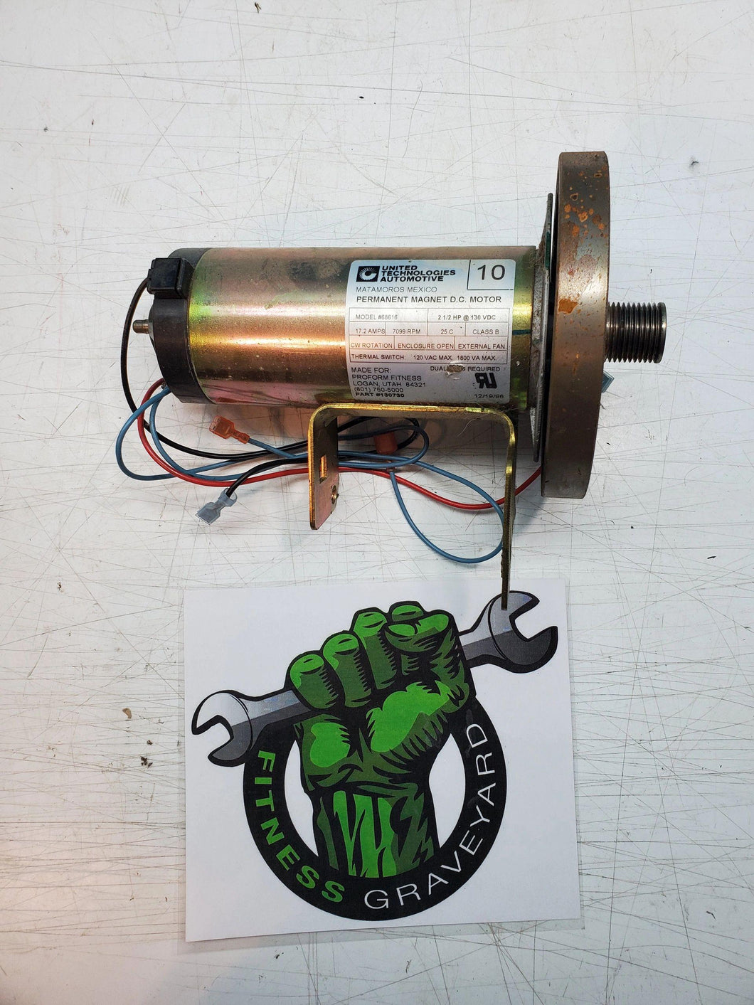 Weslo Cadence Drive Motor USED REF# TMH56202CM