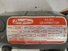 Load image into Gallery viewer, UNIVERSAL XT2500 Dayton GearMotor - USED REF # TMH518201SM
