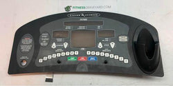 Vision Fitness T9700S Console Overlay # 063022-ZUP USED REF# EXTECH052620-10MO