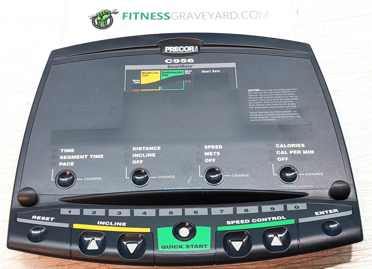 Precor C956 Display Housing # 39007-107 USED – FitnessGraveyard