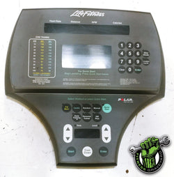 Life Fitness Console Overlay USED REF# EXTECH527206BD