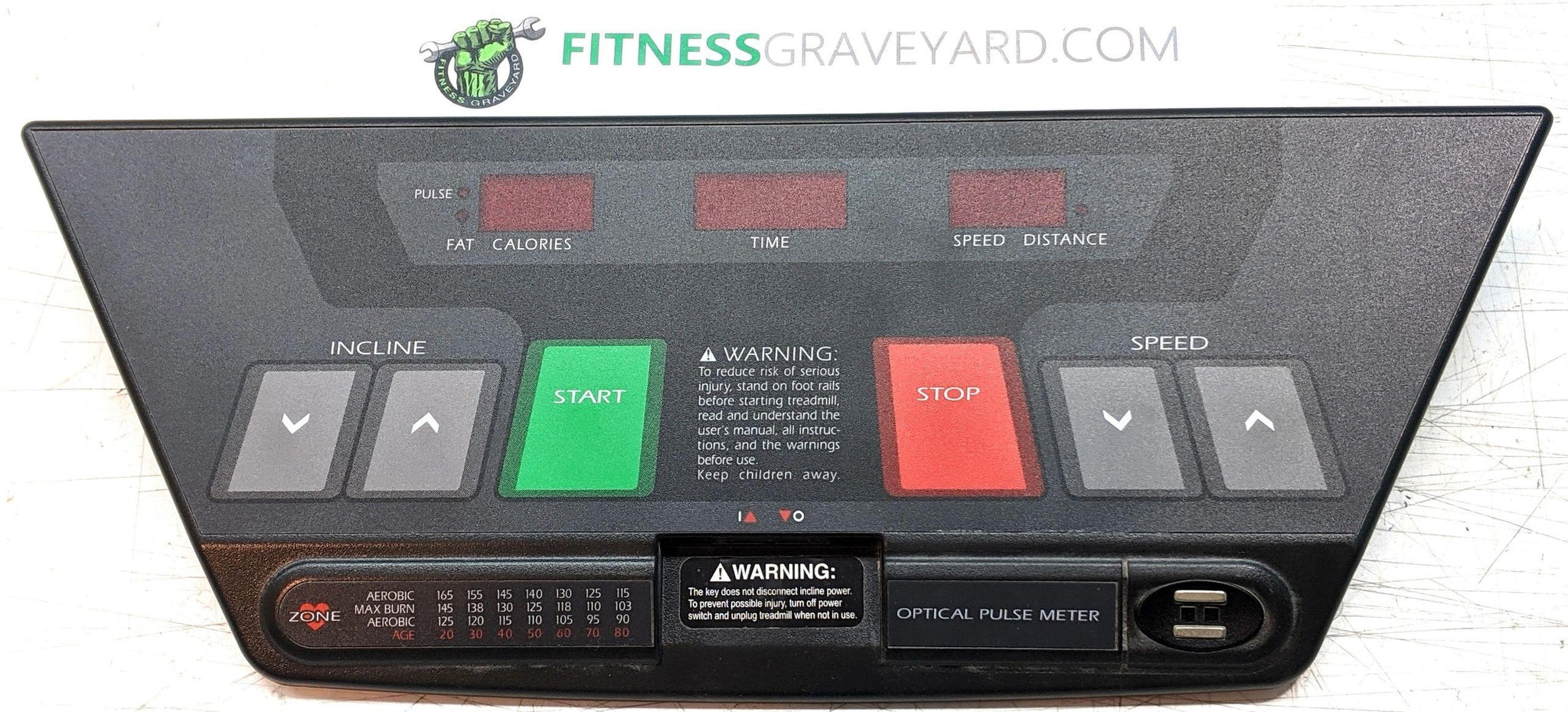 Weslo Cadence 450 Display Console 190076 USED REF TMH060520 5LS