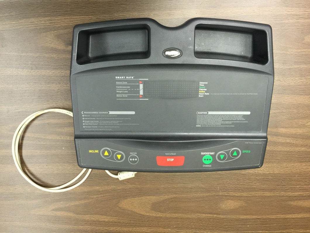 PRECOR 9.21 Treadmill Console w- Data Cable # 43435-101 STL-1154