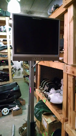 Sharp 15" TV Cardio Monitor with Adjustable Height Mount Used Ref. #SMW31