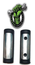Load image into Gallery viewer, Precor EFX 885 Heart Rate Grip Pair # 42713-102 - 42714-102 USED REF# PUSH0727204MO
