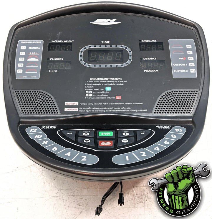 BH Fitness Display Console # TS4-1 USED REF# TMH010821-3LS