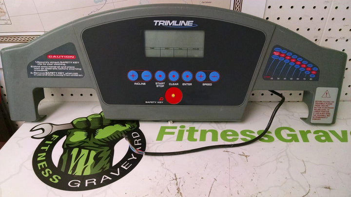 Trimeline T315 Treadmill Console Used ref. # jg4380