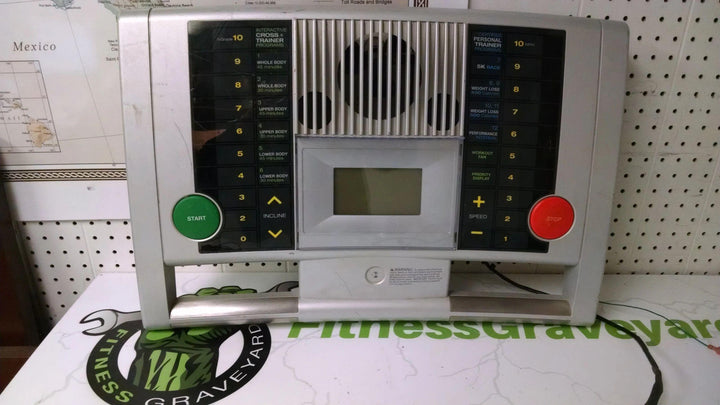 Gold's Gym Cross Trainer 600 (GGTL596060) Treadmill Console Used ref. # jg4691