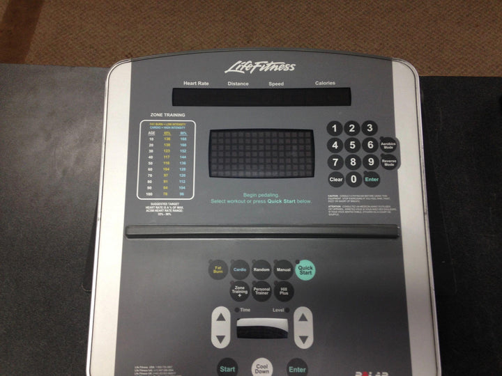 Life Fitness 95XI # AK62-00149-0001 Console - USED pias1