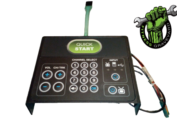 Star Trac Quick Start Touch Pad # 718-5164 USED TMH022023-7SMM