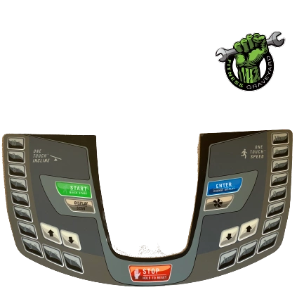 Horizon DT650 Display Overlay #003043-CX NEW Ref#HNP042221-6HBR